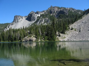 Cliff Lake and Devil's Peak